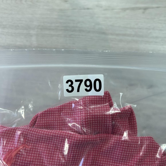 Tommy Bahama Polo Shirt Mens 2XL Pink Red Textured Modal Blend Casual Golf - Picture 10 of 10